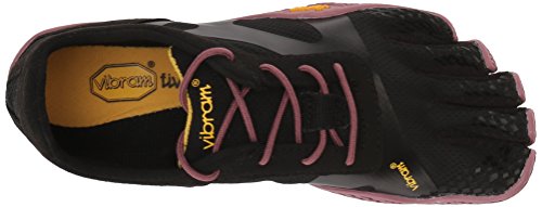 Vibram Fivefingers KSO EVO, Zapatillas de Deporte Mujer, Negro (Black/Rose Black/Rose), 39 EU