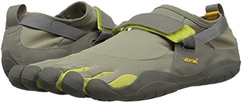 Vibram Fivefingers KSO, Zapatillas de Cross Hombre, Gris (Taupe/Palm/Grey Taupe/Palm/Grey), 42 EU