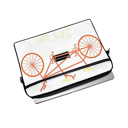 VICAFUCI Nuevo Bolso para portátil de 15-15.4 Pulgadas,Permite Citar Letras De Mano En Bicicleta Vehículo Retro Hobby Verano VICAFUCI Nuevo Bolso para portátil de 15-15.4 Pulgadas,Permite Citar Letras De Mano En Bicicleta Vehículo Retro Hobby Verano