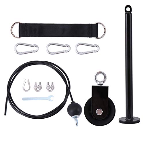 VICASKY Fitness Lat and Lift Polea System Professional Polea Cable Machine Fuerza Muscular Equipo de Fitness para Curl de Bíceps Extensiones de Tríceps Entrenamiento VICASKY Fitness Lat and Lift Polea System Professional Polea Cable Machine Fuerza Muscular Equipo de Fitness para Curl de Bíceps Extensiones de Tríceps Entrenamiento
