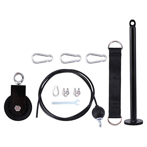 VICASKY Fitness Lat and Lift Polea System Professional Polea Cable Machine Fuerza Muscular Equipo de Fitness para Curl de Bíceps Extensiones de Tríceps Entrenamiento VICASKY Fitness Lat and Lift Polea System Professional Polea Cable Machine Fuerza Muscular Equipo de Fitness para Curl de Bíceps Extensiones de Tríceps Entrenamiento