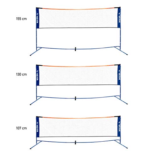 Victor Red para Mini-Bádminton -Altura Regulable- para bádminton y Tenis