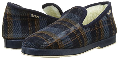 Victoria Confortable Cuadros H/Recta, Zapatillas de Estar por casa para Hombre, Azul (Marino), 42 EU Victoria Confortable Cuadros H/Recta, Zapatillas de Estar por casa para Hombre, Azul (Marino), 42 EU