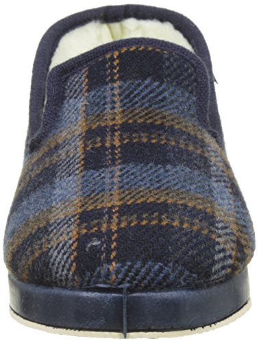 Victoria Confortable Cuadros H/Recta, Zapatillas de Estar por casa para Hombre, Azul (Marino), 42 EU Victoria Confortable Cuadros H/Recta, Zapatillas de Estar por casa para Hombre, Azul (Marino), 42 EU
