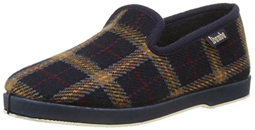 Victoria Copete Cuadros F/Picos, Zapatillas de Estar por casa Mujer, Bleu Marino, 37 EU Victoria Copete Cuadros F/Picos, Zapatillas de Estar por casa Mujer, Bleu Marino, 37 EU