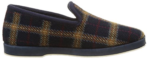 Victoria Copete Cuadros F/Picos, Zapatillas de Estar por casa Mujer, Bleu Marino, 37 EU Victoria Copete Cuadros F/Picos, Zapatillas de Estar por casa Mujer, Bleu Marino, 37 EU