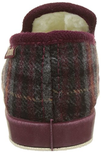 Victoria Copete PAÑO Cuadros, Zapatillas de Estar por casa Mujer, Rouge Burdeos, 37 EU Victoria Copete PAÑO Cuadros, Zapatillas de Estar por casa Mujer, Rouge Burdeos, 37 EU