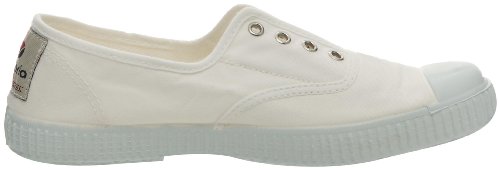 Victoria Inglesa Elastico Tenido Punt - Zapatillas de deporte de tela para mujer, Blanc (20 Blanco), 36