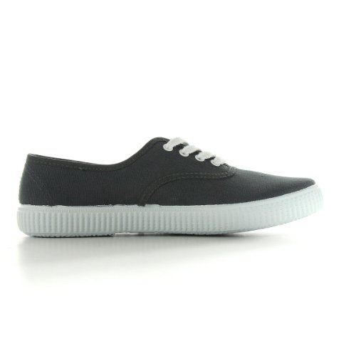 Victoria Inglesa Lona 6613, Zapatillas de Tela Unisex, Gris (16 Antracita), 41 Victoria Inglesa Lona 6613, Zapatillas de Tela Unisex, Gris (16 Antracita), 41
