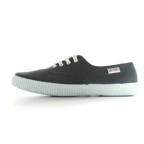Victoria Inglesa Lona 6613, Zapatillas de Tela Unisex, Gris (16 Antracita), 41 Victoria Inglesa Lona 6613, Zapatillas de Tela Unisex, Gris (16 Antracita), 41