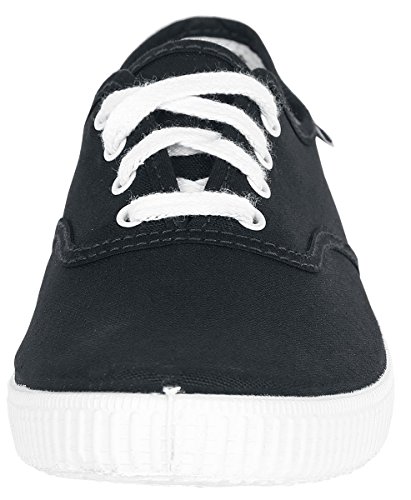 Victoria Inglesa Lona 6613, Zapatillas de Tela Unisex, Negro, 38