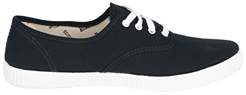 Victoria Inglesa Lona 6613, Zapatillas de Tela Unisex, Negro, 38