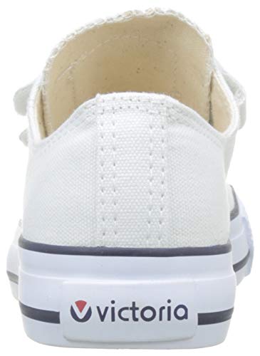 Victoria Tribu Velcros Lona, Zapatillas Unisex Adulto, Blanco (Blanco 20), 44 EU