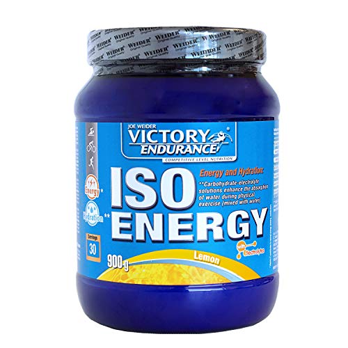 Victory Endurance Iso Energy Limón 900g. Rápida energía e hidratación.Con extra de Sales minerales y enriquecido con Vitamina C
