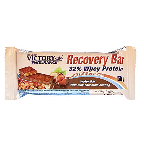 Victory Endurance Recovery Bar Sabor Avellana. Barrita recuperadora con 32% de proteína (12x50 g) Victory Endurance Recovery Bar Sabor Avellana. Barrita recuperadora con 32% de proteína (12x50 g)
