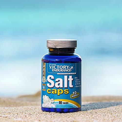 Victory Endurance Salt Caps. 90 capsulas. Con un aporte extra de vitaminas D y B1. Con sodio, potasio, Cloro, Calcio, Hierro, Magnesio, Yodo, Cobre, Manganeso, Selenio. Victory Endurance Salt Caps. 90 capsulas. Con un aporte extra de vitaminas D y B1. Con sodio, potasio, Cloro, Calcio, Hierro, Magnesio, Yodo, Cobre, Manganeso, Selenio.