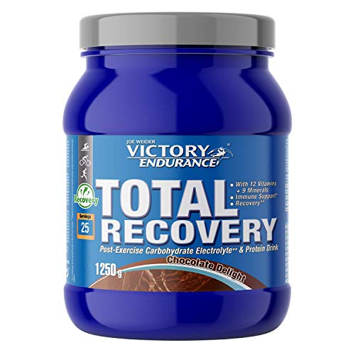 Victory Endurance Total Recovery. Maximiza la recuperación después del entrenamiento. Enriquecido con electrolitos y vitaminas. Sabor Chocolate (1250 g) Victory Endurance Total Recovery. Maximiza la recuperación después del entrenamiento. Enriquecido con electrolitos y vitaminas. Sabor Chocolate (1250 g)