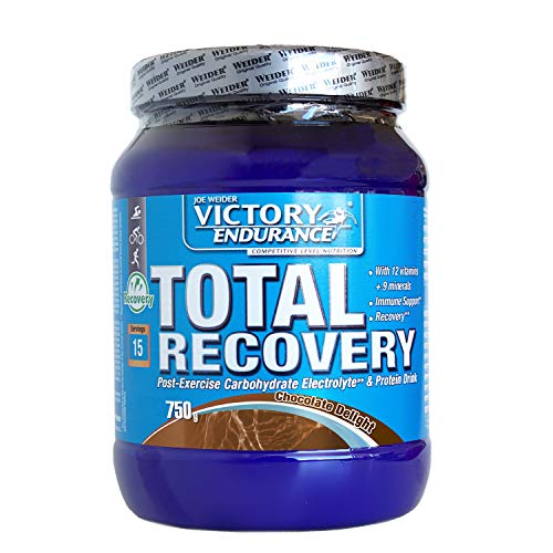 Victory Endurance Total Recovery. Maximiza la recuperación después del entrenamiento. Enriquecido con electrolitos y vitaminas. Sabor Chocolate (750 g) Victory Endurance Total Recovery. Maximiza la recuperación después del entrenamiento. Enriquecido con electrolitos y vitaminas. Sabor Chocolate (750 g)