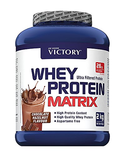 Victory Whey Protein Matrix Chocolate, 2 kg. Proteina de suero de leche. Promueve el crecimiento muscular.