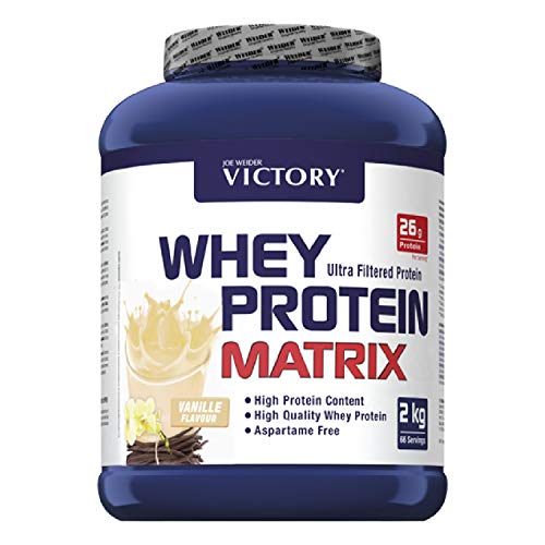 Victory Whey Protein Matrix Vainilla, 2 kg. Proteina de suero de leche. Promueve el crecimiento muscular.