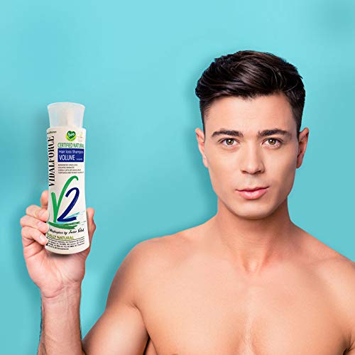 VidalForce, Champu V2 BIO Anti-caida Natural Certificado | Caída Avanzada | + Volumen Instantaneo