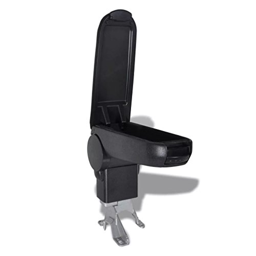 vidaXL Reposabrazos para Diferentes Modelos Coche ABS Negro Apoyabrazos vidaXL Reposabrazos para Diferentes Modelos Coche ABS Negro Apoyabrazos