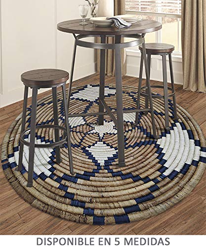 VILBER African Prints Alfombra Vinilo Conrad. Redonda. Diámetro 65 cm VILBER African Prints Alfombra Vinilo Conrad. Redonda. Diámetro 65 cm