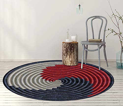 VILBER African Prints Alfombra Vinilo Mali. Redonda. Diámetro 78 cm VILBER African Prints Alfombra Vinilo Mali. Redonda. Diámetro 78 cm