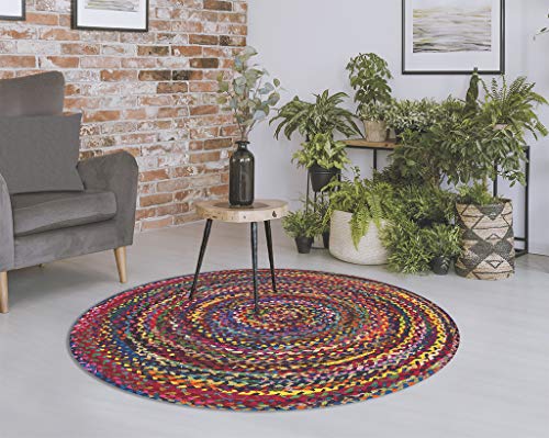 VILBER African Prints Alfombra Vinilo. Redonda Confeti Diámetro 52 cm VILBER African Prints Alfombra Vinilo. Redonda Confeti Diámetro 52 cm