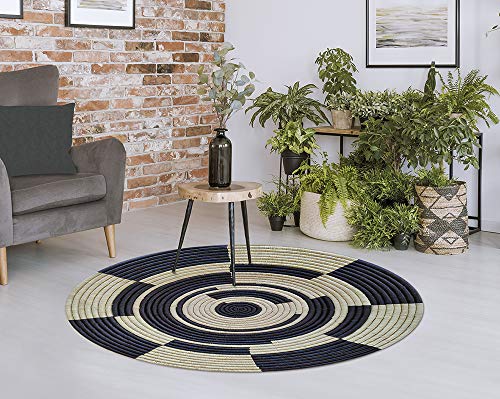 VILBER African Prints Alfombra Vinilo Riff. Diámetro 97 cm VILBER African Prints Alfombra Vinilo Riff. Diámetro 97 cm