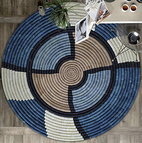 VILBER African Prints Alfombra Vinilo Tribu. Diámetro 97 cm VILBER African Prints Alfombra Vinilo Tribu. Diámetro 97 cm