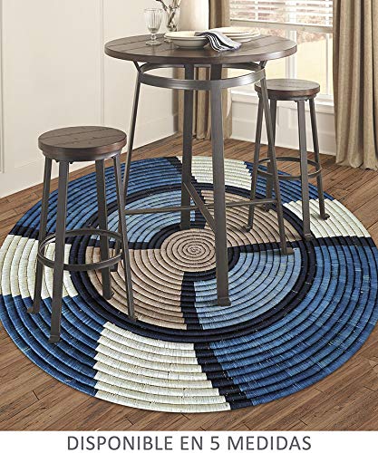 VILBER African Prints Alfombra Vinilo Tribu. Diámetro 97 cm VILBER African Prints Alfombra Vinilo Tribu. Diámetro 97 cm
