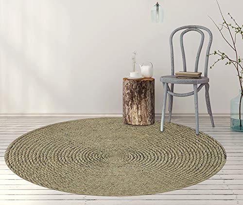 VILBER Natural Look Alfombra Vinilo ALMERIA. Diámetro 155 cm VILBER Natural Look Alfombra Vinilo ALMERIA. Diámetro 155 cm