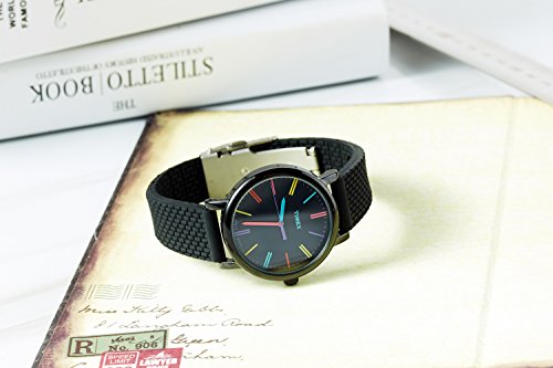 Vinband Correa Reloj Calidad Alta Recambios Correa Relojes Caucho Hombre Mujer Negro - 18mm, 20mm, 22mm, 24mm Silicona Correa Reloj Quick Release Pin & Hebilla desplegable (20mm, Negro) Vinband Correa Reloj Calidad Alta Recambios Correa Relojes Caucho Hombre Mujer Negro - 18mm, 20mm, 22mm, 24mm Silicona Correa Reloj Quick Release Pin & Hebilla desplegable (20mm, Negro)