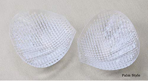 VINER Honeycomb Almohadillas de Silicona en el Pecho Completamente Transparente Transpirable Suave Espesar Ropa Interior Invisible Traje de baño de Mama Push Up Paste, Estilo de Palma VINER Honeycomb Almohadillas de Silicona en el Pecho Completamente Transparente Transpirable Suave Espesar Ropa Interior Invisible Traje de baño de Mama Push Up Paste, Estilo de Palma