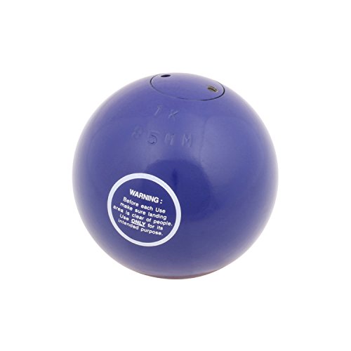 Vinex - Lanzamiento de Peso – Bola de Acero para competiciones – 3,00 kg – 94 mm - Verde