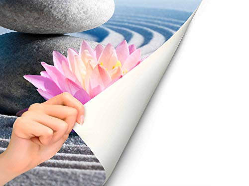 Vinilo para Lavavajillas Piedras Blancas, Flor de Loto y Arena Zen | Varias Medidas 65x75cm | Adhesivo Resistente y de Fácil Aplicación | Pegatina Adhesiva Decorativa de Diseño Profesional Vinilo para Lavavajillas Piedras Blancas, Flor de Loto y Arena Zen | Varias Medidas 65x75cm | Adhesivo Resistente y de Fácil Aplicación | Pegatina Adhesiva Decorativa de Diseño Profesional
