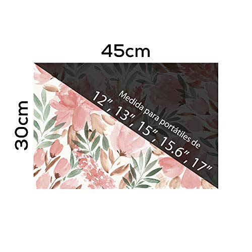 Vinilo para Portátiles de 12" / 13" / 15" / 15,6" / 17" (45cm x 30cm), Recortable, Resistente, Impermeable, VO-0902 Vinilo para Portátiles de 12" / 13" / 15" / 15,6" / 17" (45cm x 30cm), Recortable, Resistente, Impermeable, VO-0902