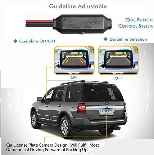 Visión Nocturna Impermeable Revertir de Copia de Seguridad Cámara Cámara de Aparcamiento Cámaras de visión trasera para Chevrolet Spark Orlando Epica/Lova/Captiva/Cruce/Aveo Chevrolet Tacuma(Rezzo)