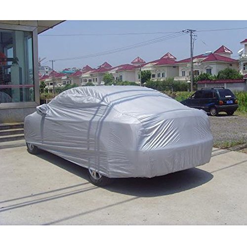 VISLONE Funda para Coche Cubierta para Coche Impermeable a Prueba de Polvo Anti-UV Protector Solar Protección al Calor Anti-arañazos Sedán Tamaño Completo (4.5 * 1.75 * 1.5m) VISLONE Funda para Coche Cubierta para Coche Impermeable a Prueba de Polvo Anti-UV Protector Solar Protección al Calor Anti-arañazos Sedán Tamaño Completo (4.5 * 1.75 * 1.5m)