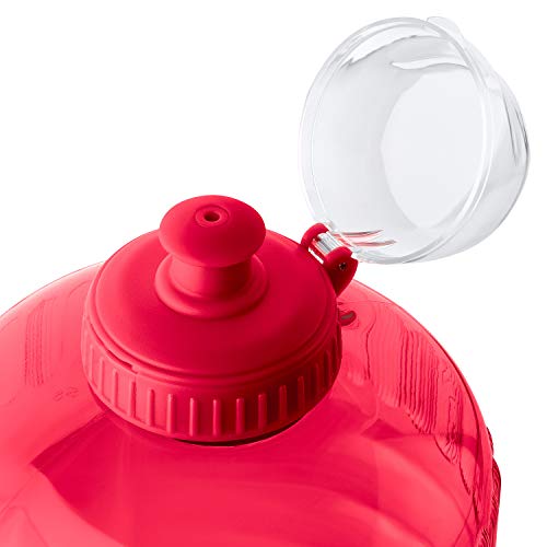 VitaBottles Gimnasio Fitness Botella para Beber 2.2 litros XXXL Libre de BPA Libre de DHEP Rojo Deportes Botella para Beber Contenedor de Agua Galón de Agua