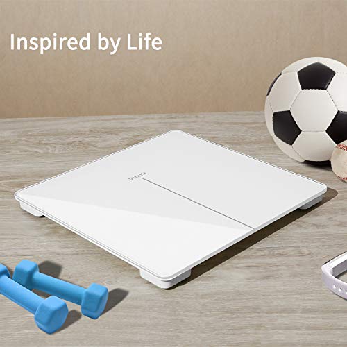 Vitafit Báscula de Baño Digital de Alta Medición Precisa con Tecnología Step-On,Pantalla LED, 5kg-180kg,Elegante Blanco Vitafit Báscula de Baño Digital de Alta Medición Precisa con Tecnología Step-On,Pantalla LED, 5kg-180kg,Elegante Blanco