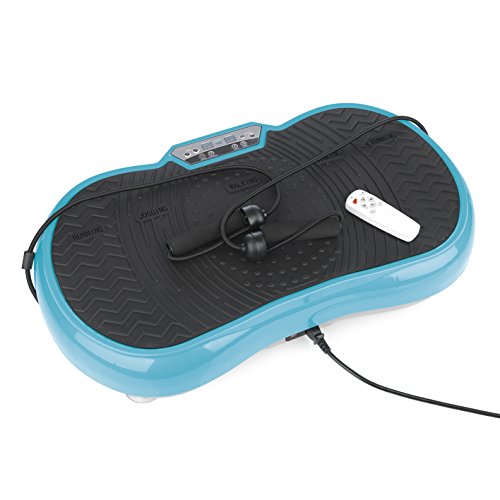 VITALmaxx Trainer a vibrazione con 99 livelli di vibrazione e 10 programmi e Display LCD | Allenamento per Tutto il Corpo a casa, comprese le Bande di espansione VITALmaxx Trainer a vibrazione con 99 livelli di vibrazione e 10 programmi e Display LCD | Allenamento per Tutto il Corpo a casa, comprese le Bande di espansione