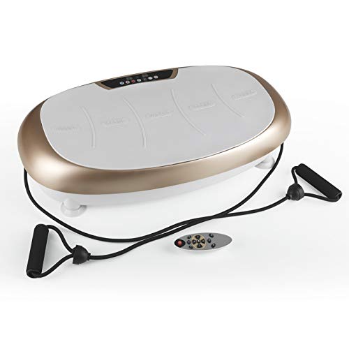 VITALmaxx Trainer a vibrazione con 99 livelli di vibrazione e 10 programmi e Display LCD | Allenamento per Tutto il Corpo a casa, comprese le Bande di espansione VITALmaxx Trainer a vibrazione con 99 livelli di vibrazione e 10 programmi e Display LCD | Allenamento per Tutto il Corpo a casa, comprese le Bande di espansione