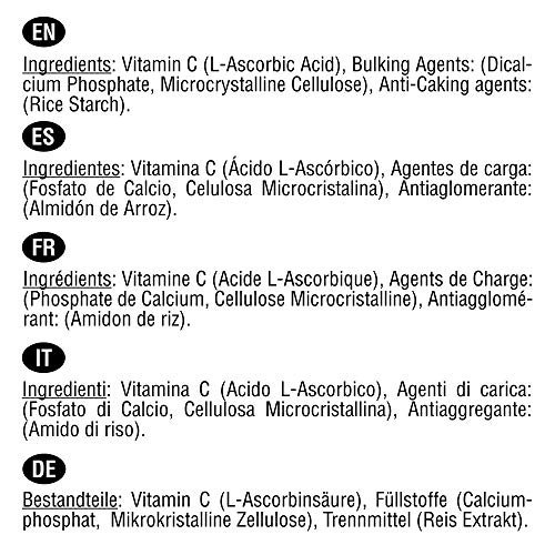 Vitamina C 1000 mg. 240 comprimidos veganos de Vitamina C pura (Tratamiento para 8 meses). Producto desarrollado y fabricado en España por Laboratorios HIVITAL. Vitamina C 1000 mg. 240 comprimidos veganos de Vitamina C pura (Tratamiento para 8 meses). Producto desarrollado y fabricado en España por Laboratorios HIVITAL.
