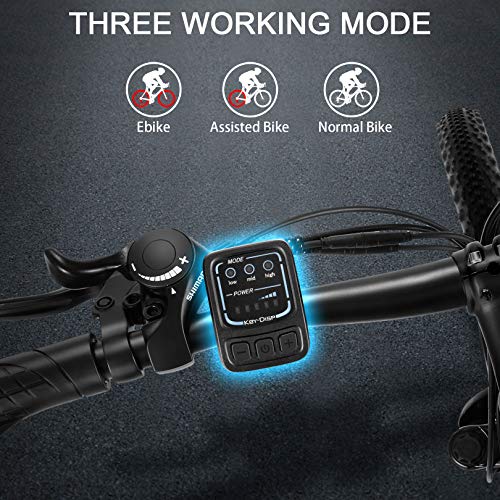 VIVI Bicicleta Eléctrica, 26 Pulgadas Bicicleta de Montaña Eléctrica 250W Ebike, con 36V 8Ah Batería de Litio de, Doble Disco, 25-50 Millas de Alcance, Engranajes De 21 Velocidades VIVI Bicicleta Eléctrica, 26 Pulgadas Bicicleta de Montaña Eléctrica 250W Ebike, con 36V 8Ah Batería de Litio de, Doble Disco, 25-50 Millas de Alcance, Engranajes De 21 Velocidades