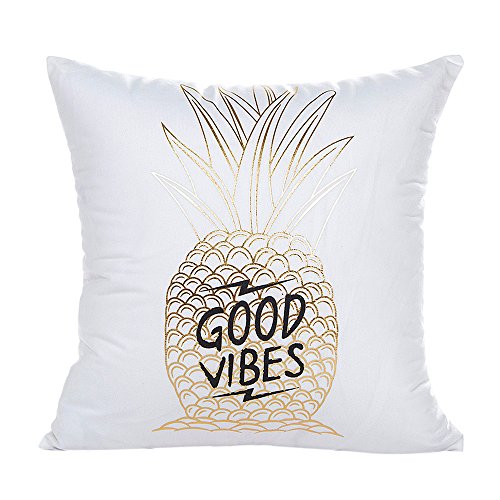 VJGOAL Súper Suave Funda de Almohada de impresión de la Hoja de Oro sofá Cintura Funda de cojín decoración para el hogar Funda de Almohada VJGOAL Súper Suave Funda de Almohada de impresión de la Hoja de Oro sofá Cintura Funda de cojín decoración para el hogar Funda de Almohada