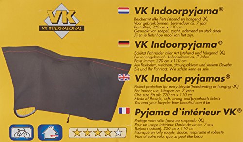VK Indoor Cycle - Pata de Cabra para Bicicletas, Color Negro