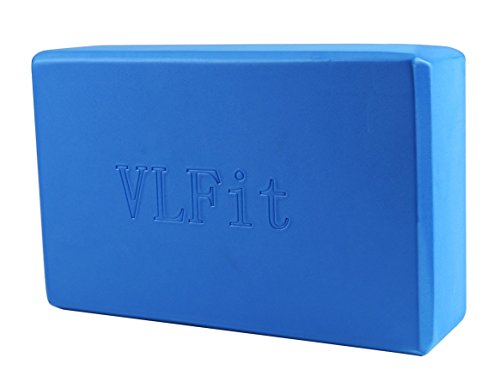 VLFit Juego de 2 Espuma EVA Bloques de Yoga (Azul)