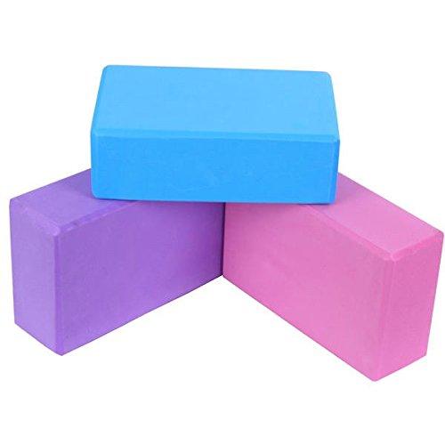 VLFit Juego de 2 Espuma EVA Bloques de Yoga (Azul) VLFit Juego de 2 Espuma EVA Bloques de Yoga (Azul)